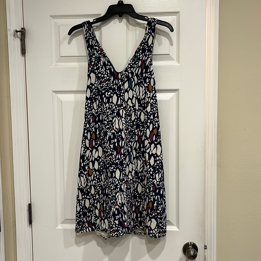 Edme & Esyllte Anthro Women Blue Sleeveless A line
Dress